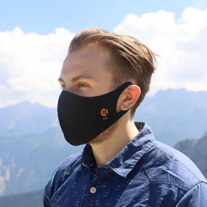 Copperline – Großhandel Mund-/Gesichtsschutz – Antivirale Atemmaske Coppermask, Midnight Black4