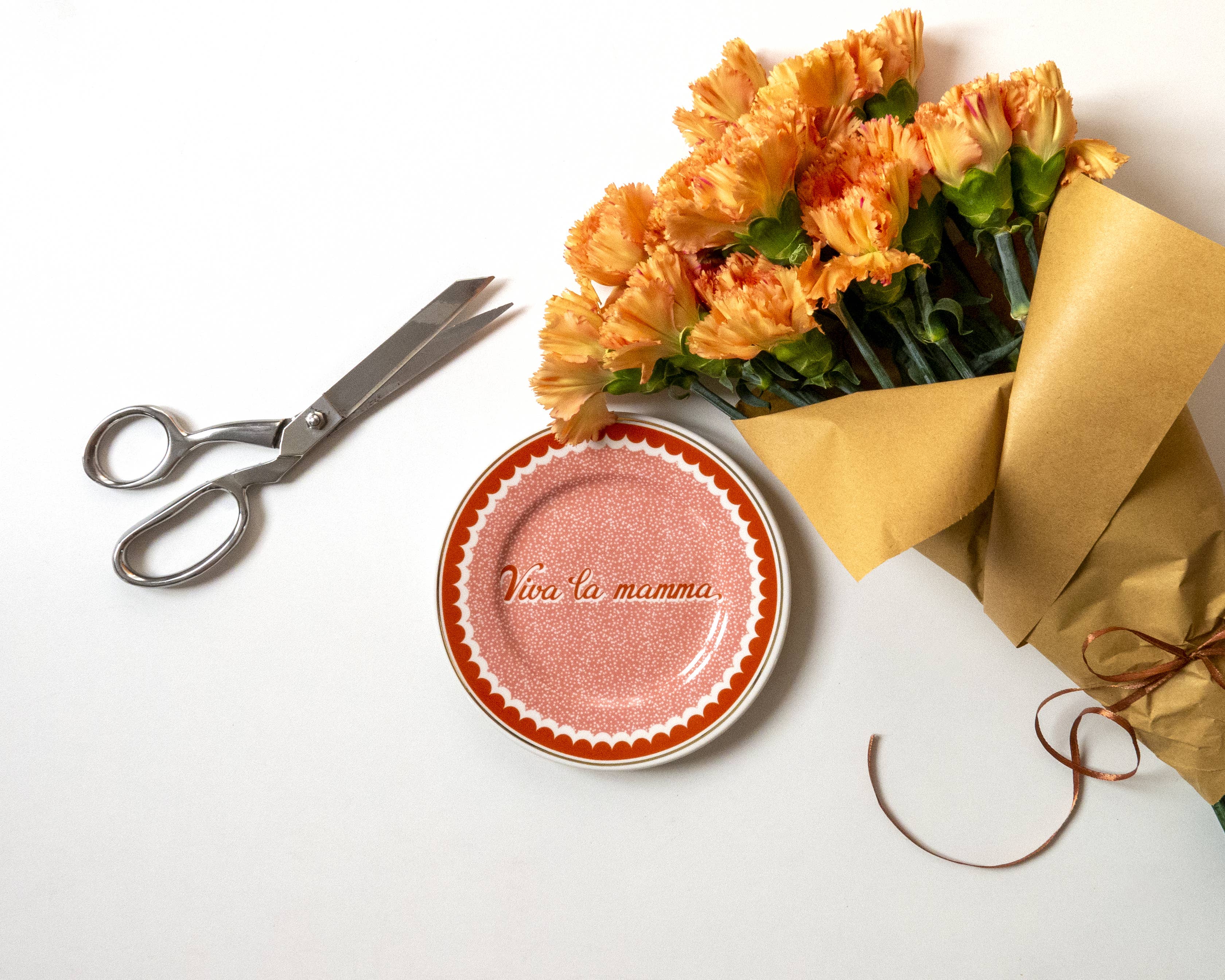 ilaria.i - Wholesale Dinner Plate - LONG LIVE MOM - Ideal as a Mother's Day gift1