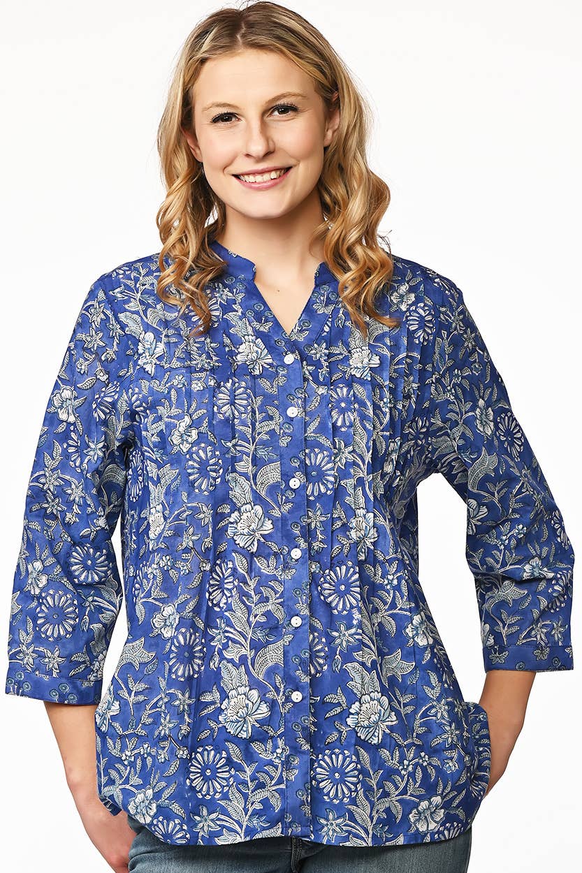 Sevya Handmade - Vendita all'ingrosso Tunica - Donna - Tuniche Tamira Block Print8