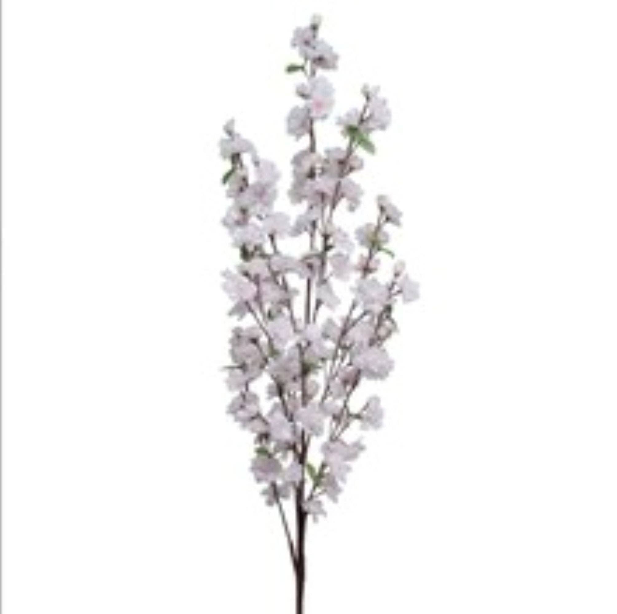 Larksilk - Vendita all'ingrosso Fiori finti - Ramo di Fiori di Ciliegio Spray 52" - Confezione da 62