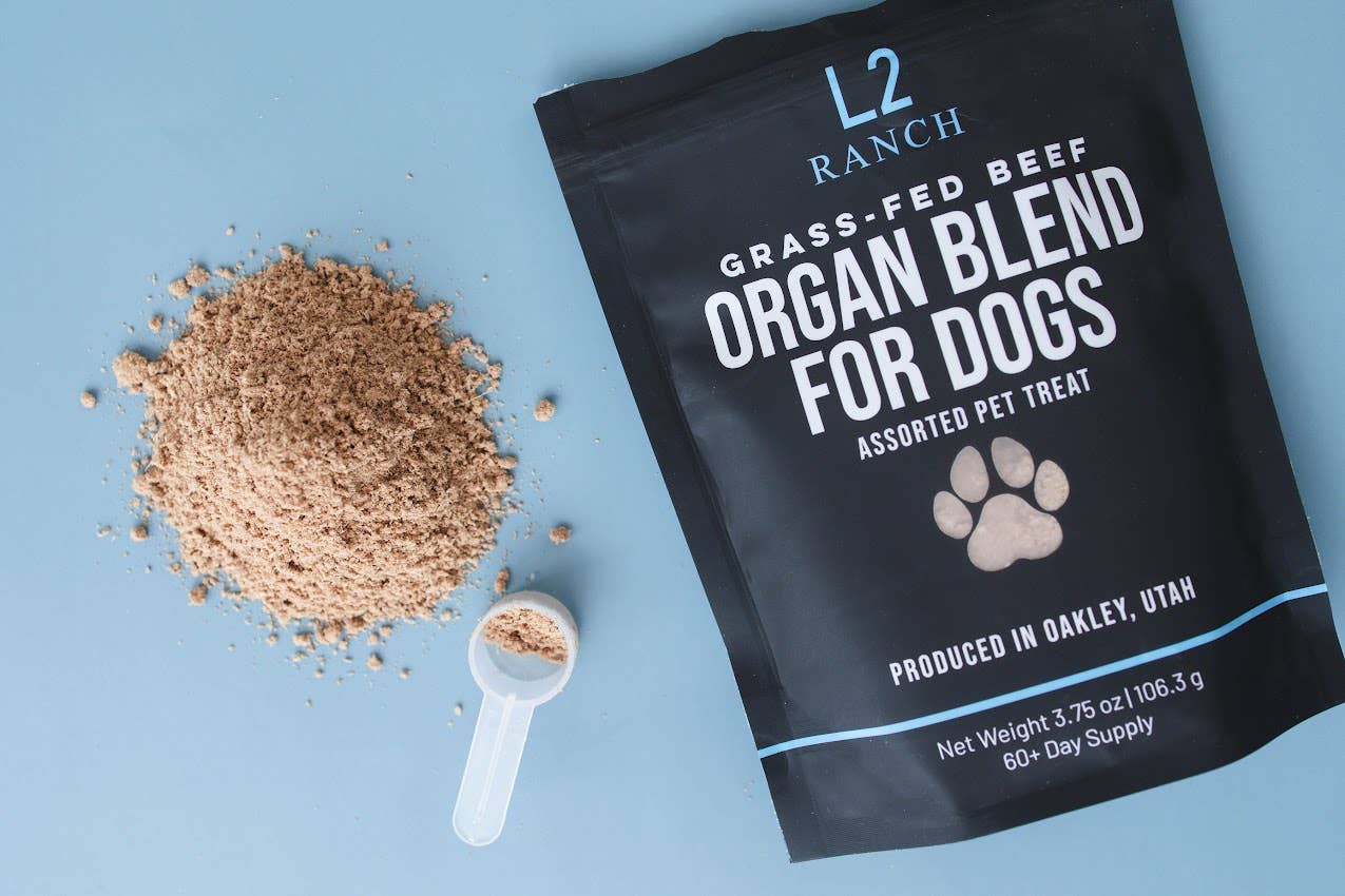 L2 Ranch - Venta al por mayor Suplemento - Perros - Mezcla de órganos de res 100 % alimentada con pasto para perros7