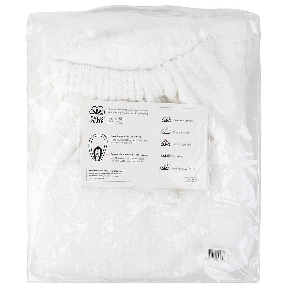Everplush - Wholesale Bath Towel - Cozy Bath Wrap Towel - White (XS-SM)10