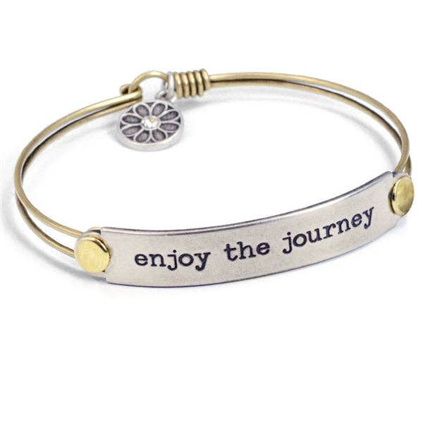Sweet Romance Jewelry - Wholesale Bangle Bracelet - Inspirational Message Bar Bangle Bracelets7