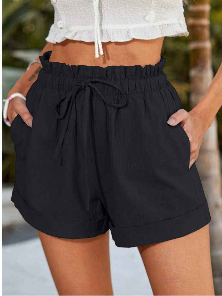 Wholesalesir - Wholesale Shorts - Women's - Solid Color Loose Casual Fashion Shorts
