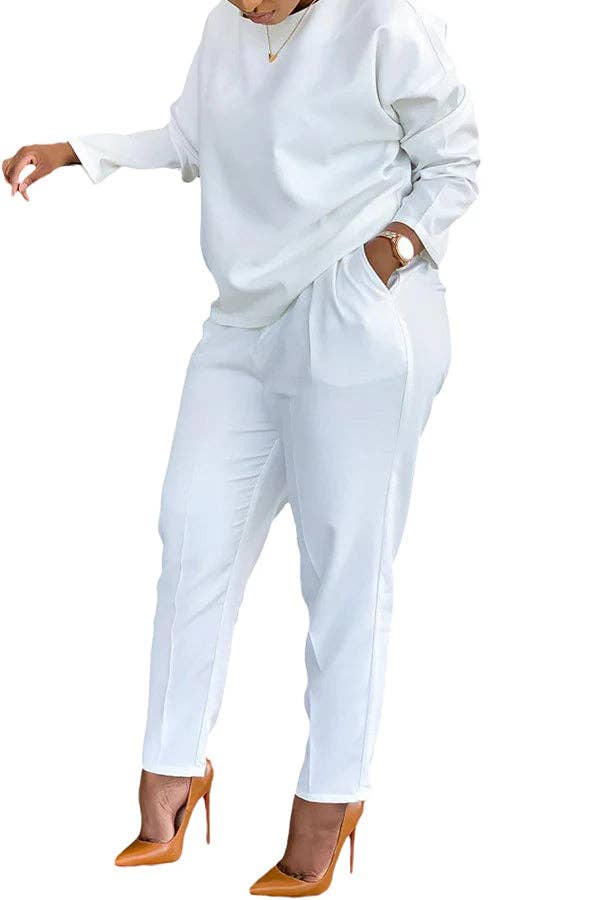 MB Fashion Wholesale - Wholesale Top & Pant Set (NOT Loungewear) - Women's - MB FASHION 7 COLORS  2 PCs SET 202R12