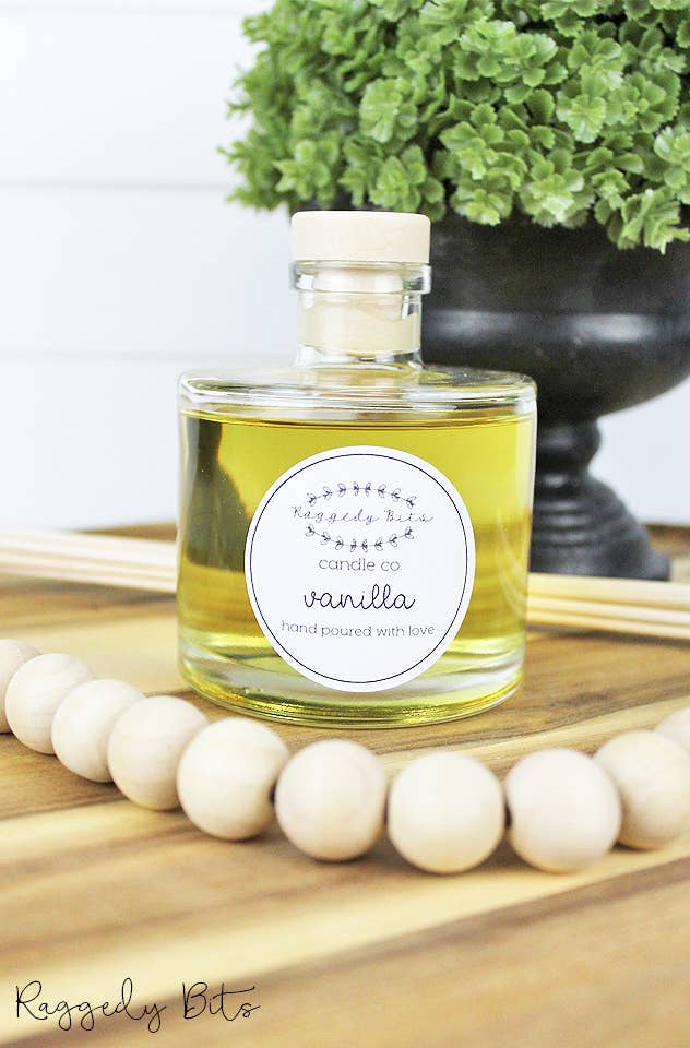 Raggedy Bits - Wholesale Reed diffuser - Vanilla Reed Diffuser - Raggedy Bits Candle Co.