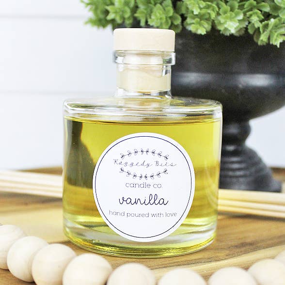 Raggedy Bits - Wholesale Reed diffuser - Vanilla Reed Diffuser - Raggedy Bits Candle Co.0