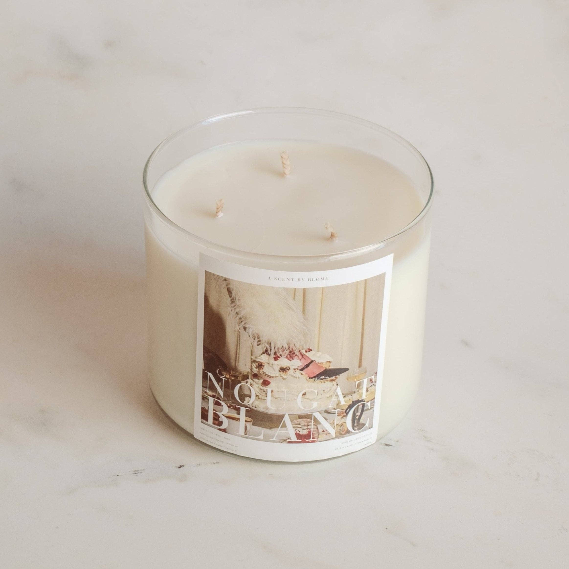 blome – wholesale Burkljus – Handgjord vit nougatljus0