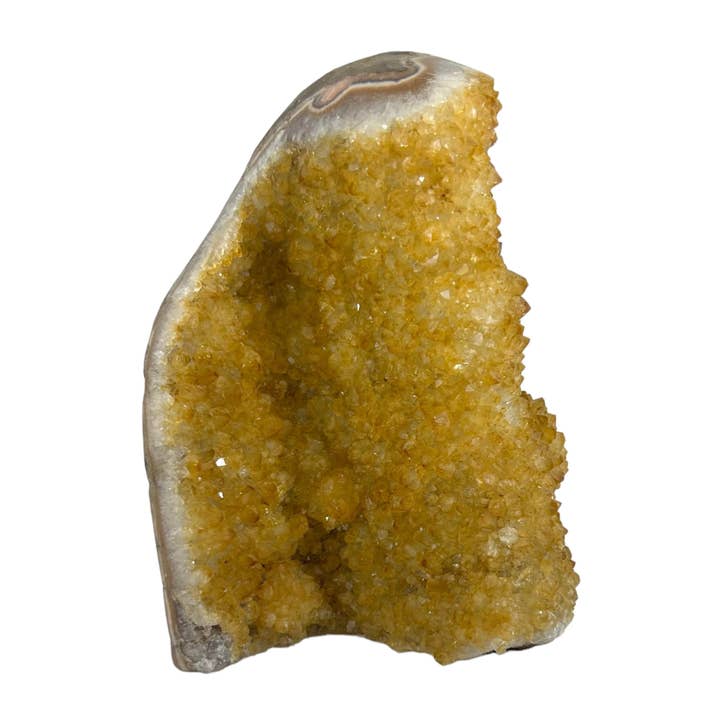 Quasar Gems USA - Wholesale Spiritual Stone/Crystal - Citrine Cut Base Standing8