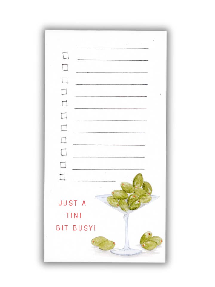 Anteckningsblock "Lite Smått Upptagen" för wholesale av Bear on Paper