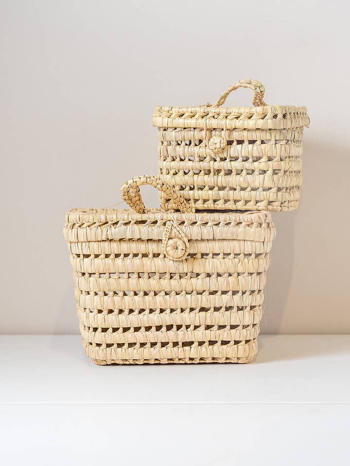 Handmade Wicker Boxes: Stylish Storage Solutions for wholesale by Berberwoolrug