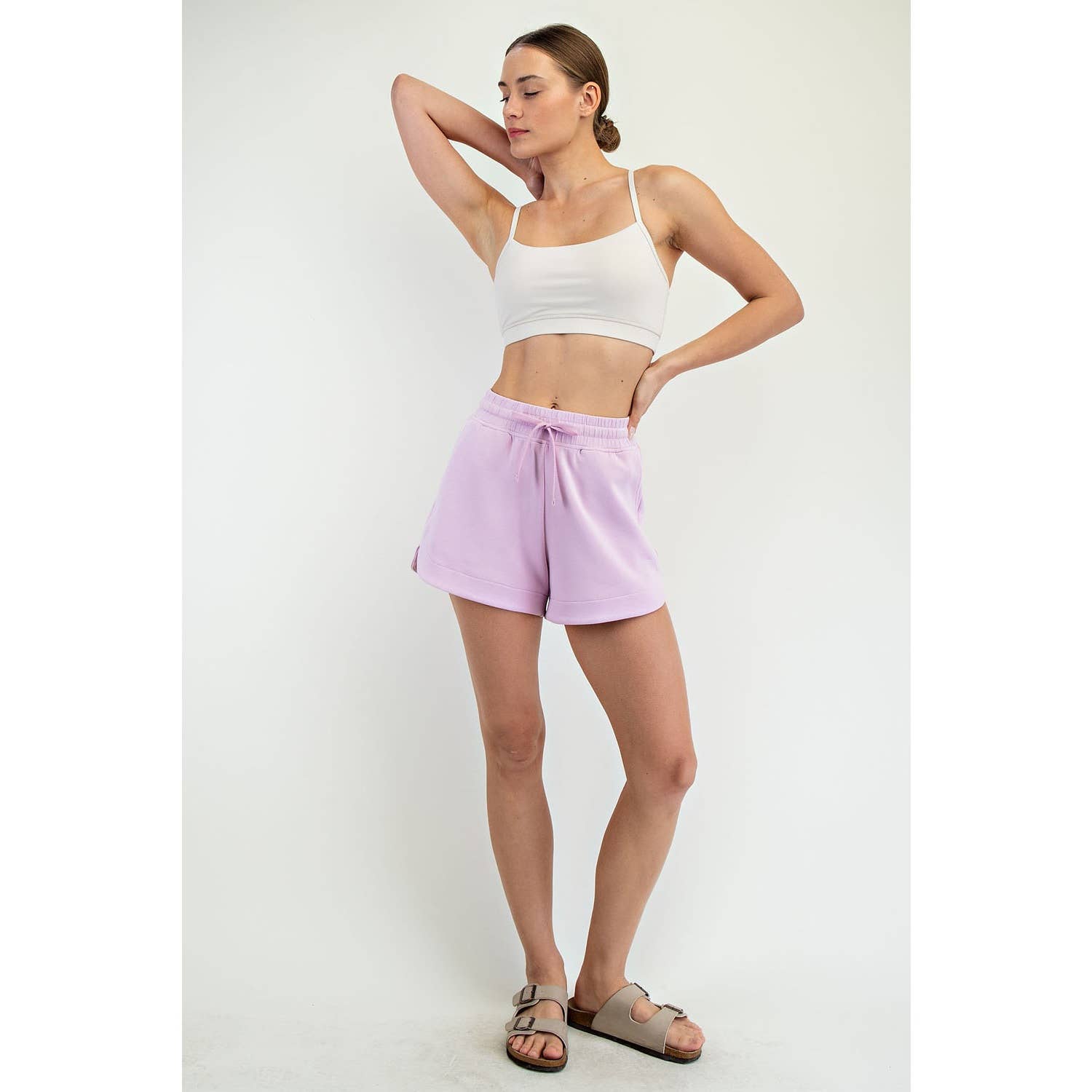 Rae Mode - Wholesale Athletic Shorts - Women's - MODAL SCUBA SHORT PANTS12