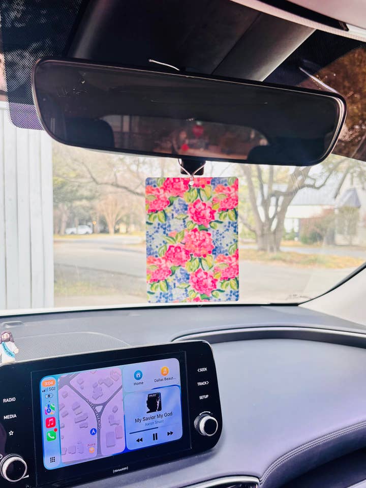 Floral Trendy Felt Freshie Boutique Car Air Freshener for wholesale by Bizzz Designs