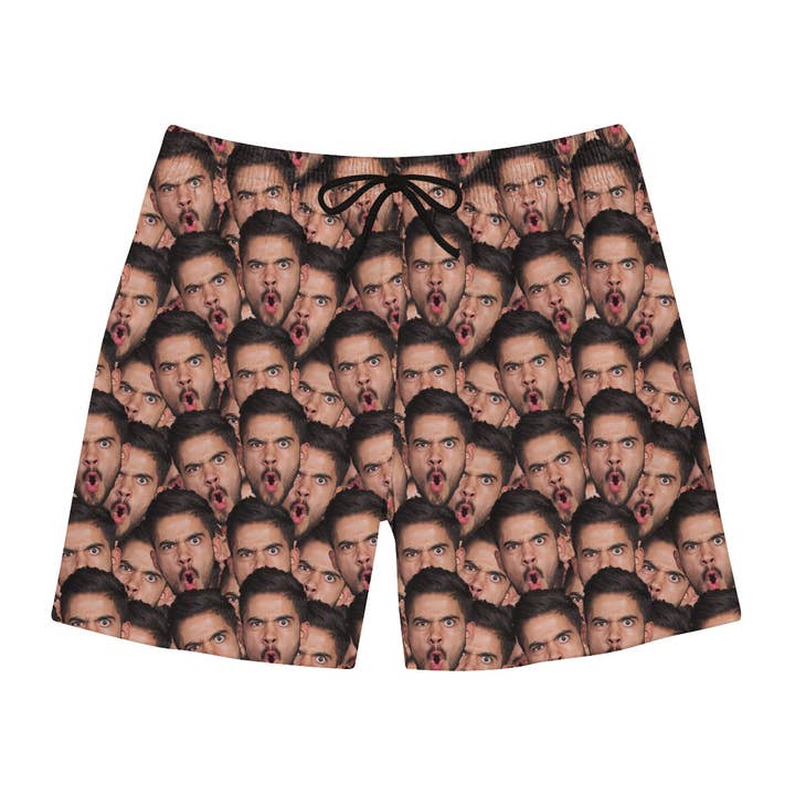 Calção de banho personalizado para todo o rosto por atacado de Beloved Shirts