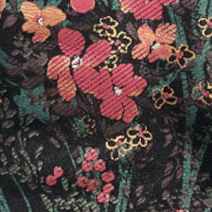 Dupatta Designs - Wholesale Gloves - Women's - Fiorella Floral Printed Leather Gloves O/S MED1