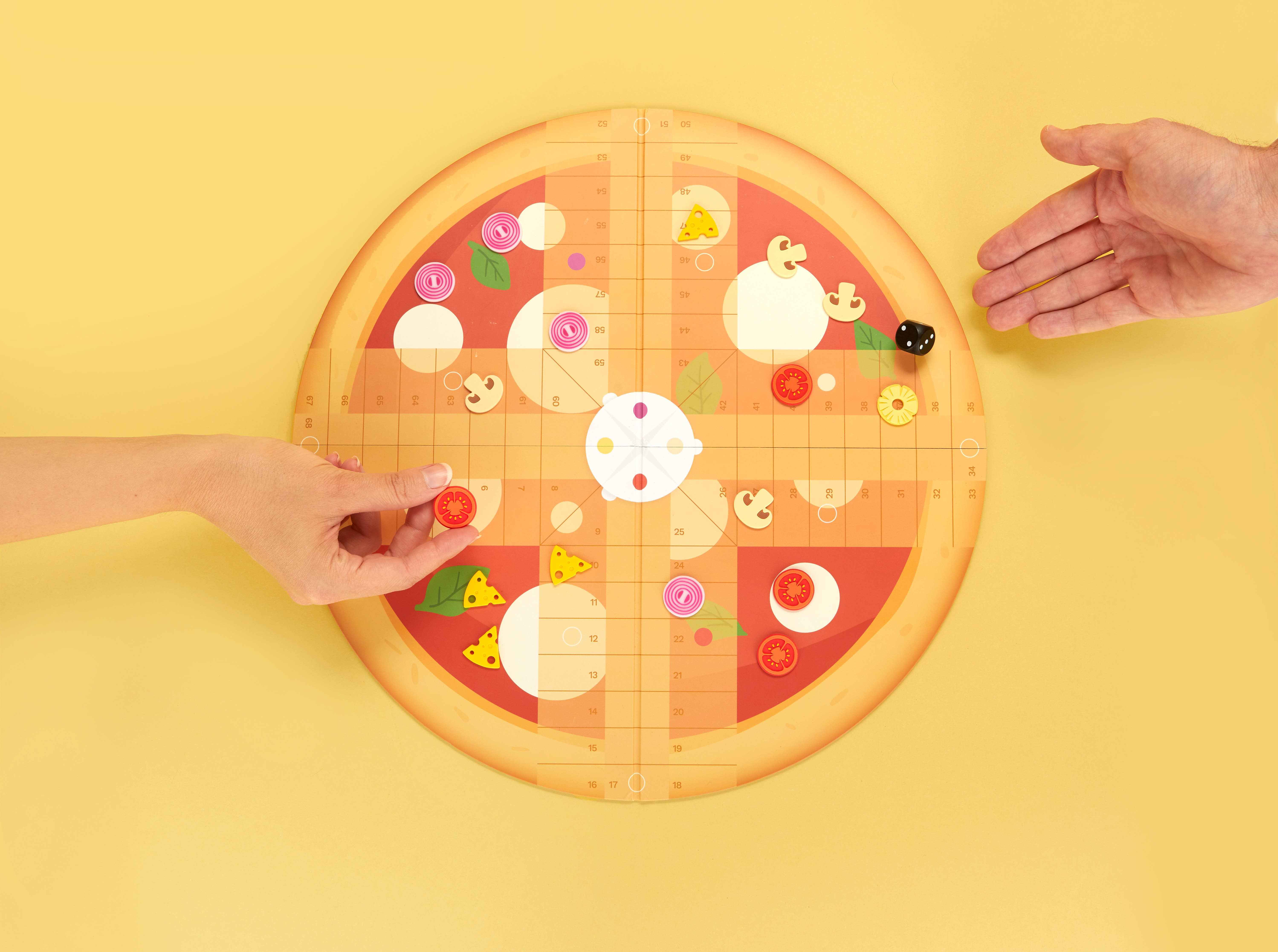 Balvi - Wholesale Board Game - Board game, Ludo's Pizza, plastic/cardboard15