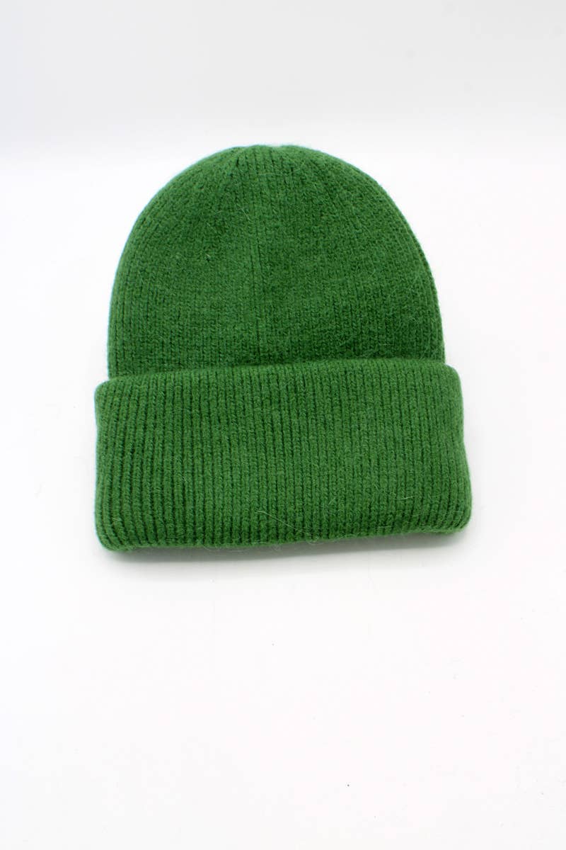 Hologramme Paris - Wholesale Beanie - Men's - Classic plain Angora hat47