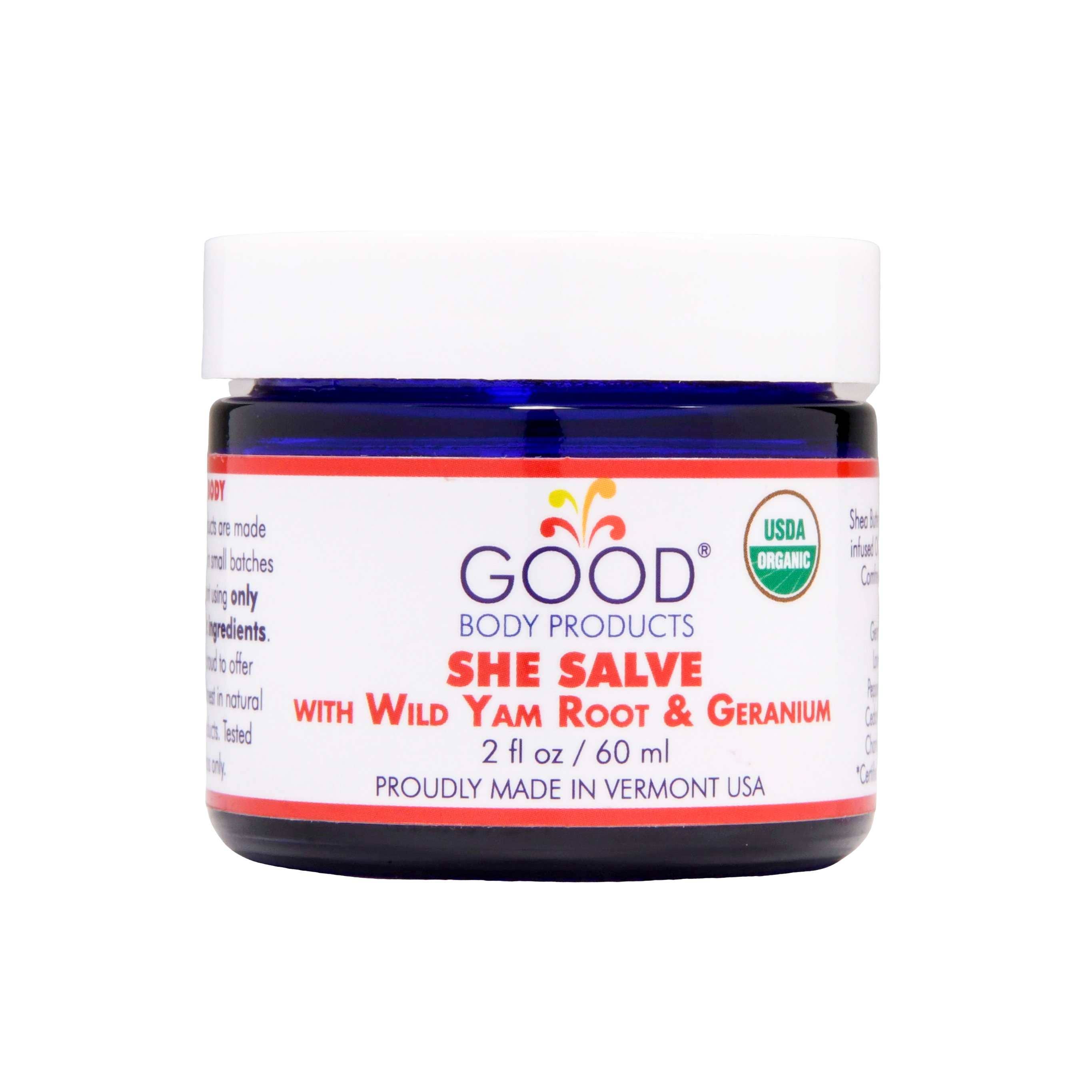Good Body Products – wholesale Läkande salva/balsam/kräm – Hon Salva Med Wild Yam Root & Geranium