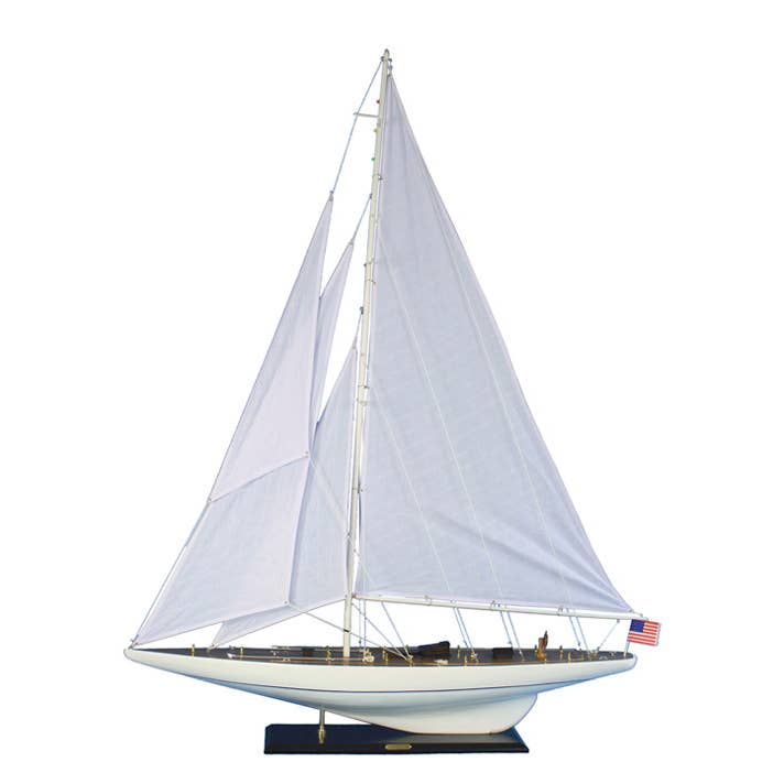 Intrepid Model Sailboat Decoration 60" and other Purchase Wholesale regatta. Free Returns & Net 60 Terms on Faire trending on Faire.