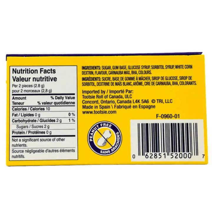 Echo Sales America - Wholesale Chewing Gum - Thrills Gum - 20x14g GW