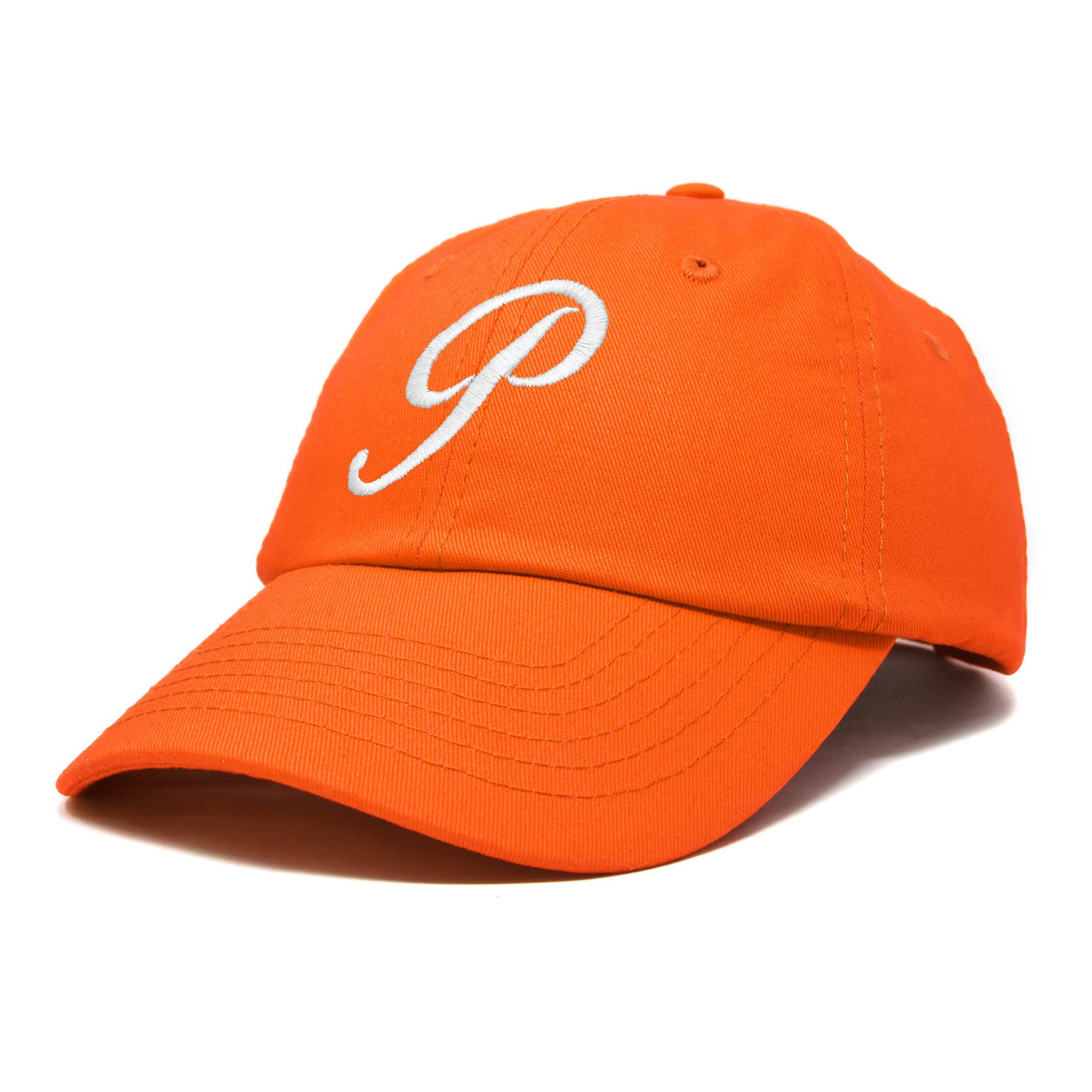 Dalix - Wholesale Baseball Cap - Women's - DALIX Initial Hat Letter P Womens Baseball Cap Monogram67