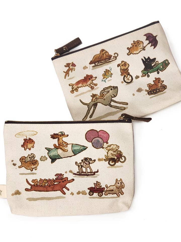 Dogs On The Go Pouch for wholesale by The Scott C Shop