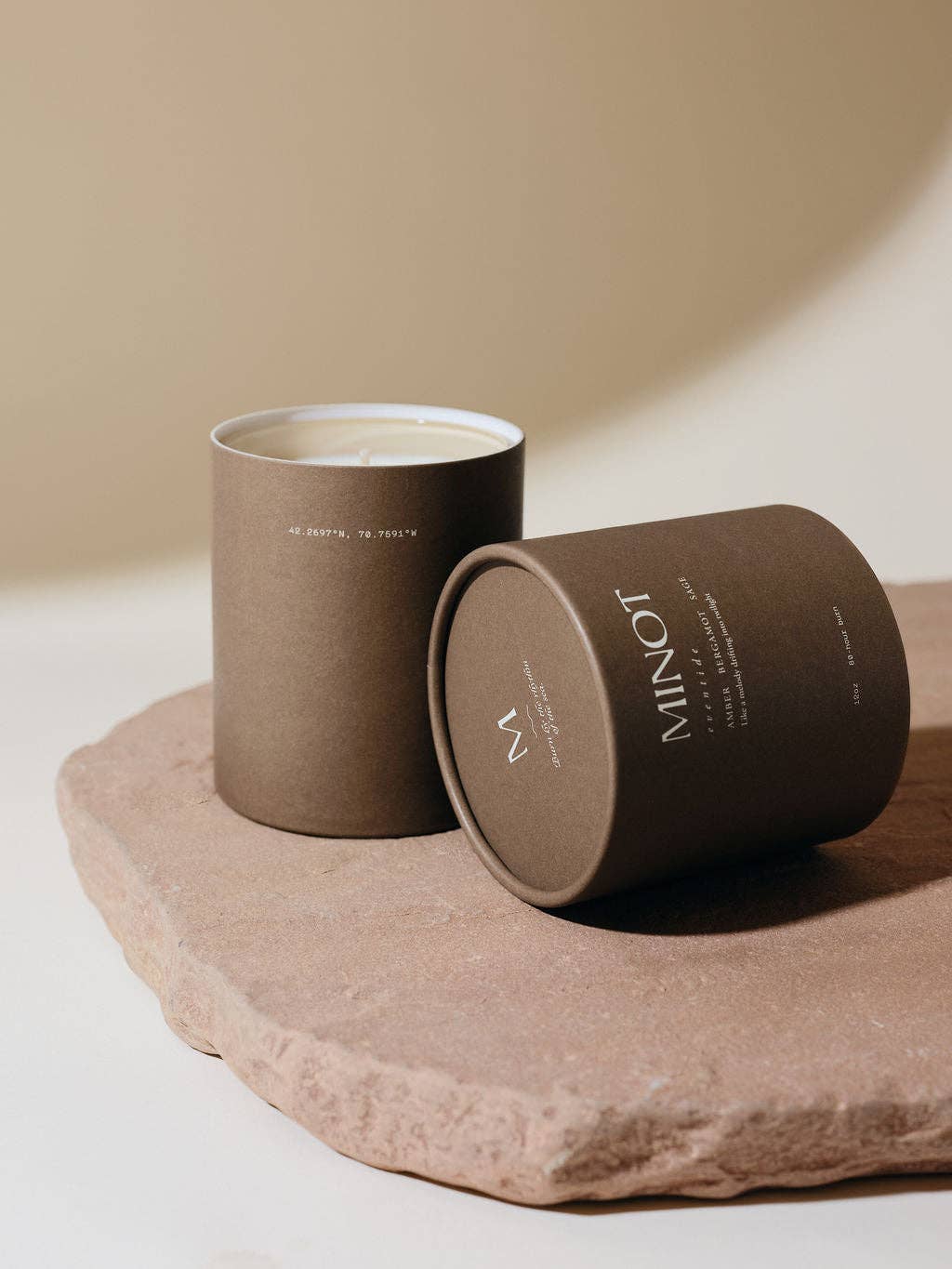 Minot - Wholesale Jar/Filled Candle - Eventide - Luxury Non-toxic Soy Candle, 12 oz.1