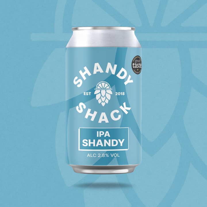 Shandy Shack - Wholesale Non-Alcoholic Beer - IPA Shandy - 12 x 330ml Cans