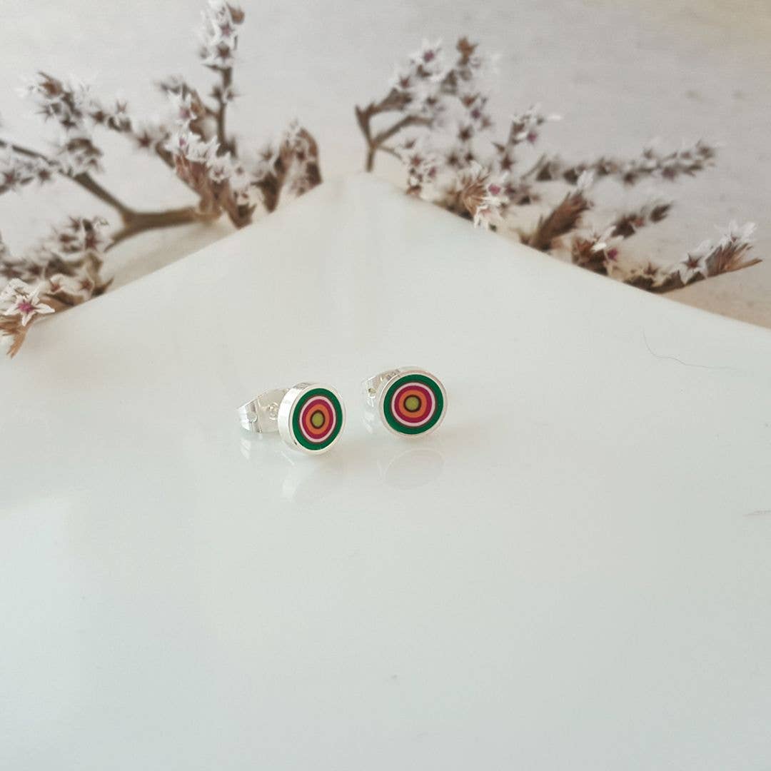 PASTACUITA - Wholesale Stud/Post Earrings - Small round everyday earrings. Handmade with polymerclay14