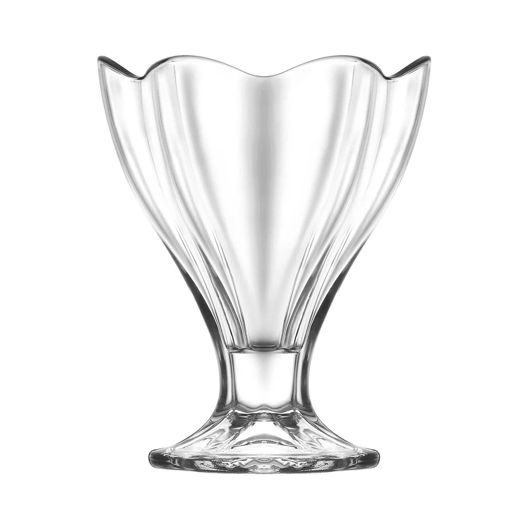 Rinkit Ltd - Wholesale Bowl - 250ml Lily Glass Ice Cream Bowl - By LAV