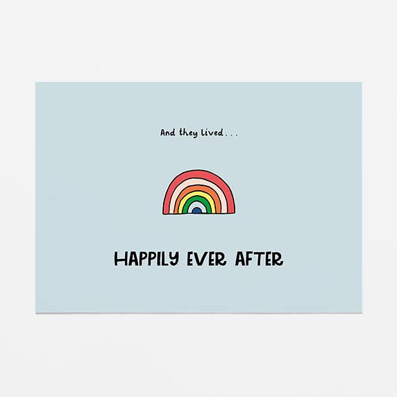 greeting card - Happily for wholesale by Van Kira