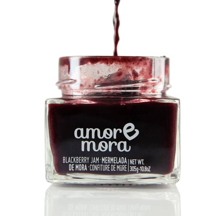 LoRUSSo - Wholesale Jam/jelly - Organic artisanal blackberry jam 85% fruit - 305g5