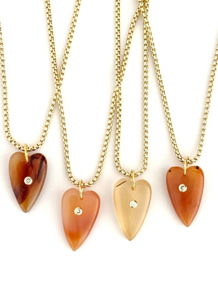 Amour Libre Necklace for wholesale by Tramps+Thieves