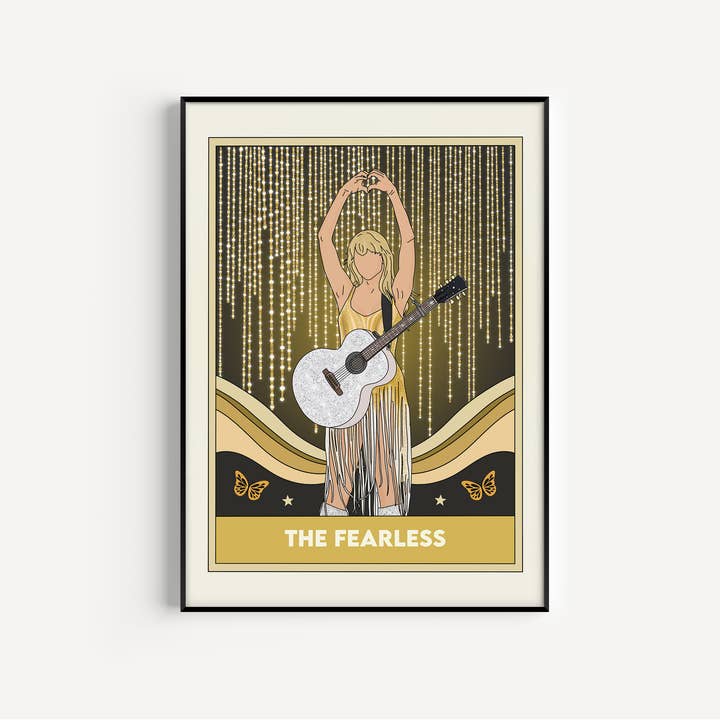 De Fearless Eras Tarot Print voor wholesale door Twisted Rebel Designs