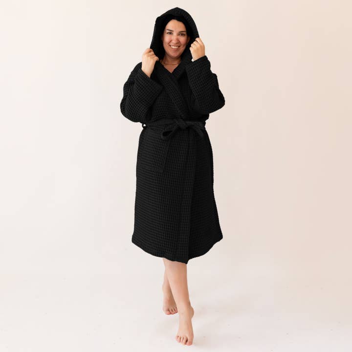 Vivamaison – Engroshandel Morgenkåbe - Unisex – Premium Vaflet Bomuld Badekåbe, Unisex Spa Komfort100