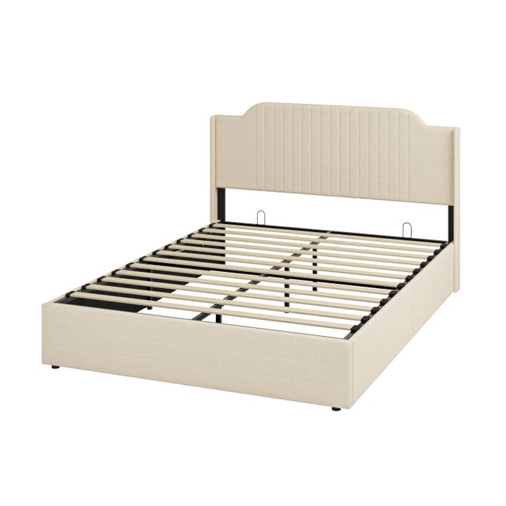 Karat Home - Wholesale Bed - Stuart Hydraulic Lift Up Platform Queen Bed14