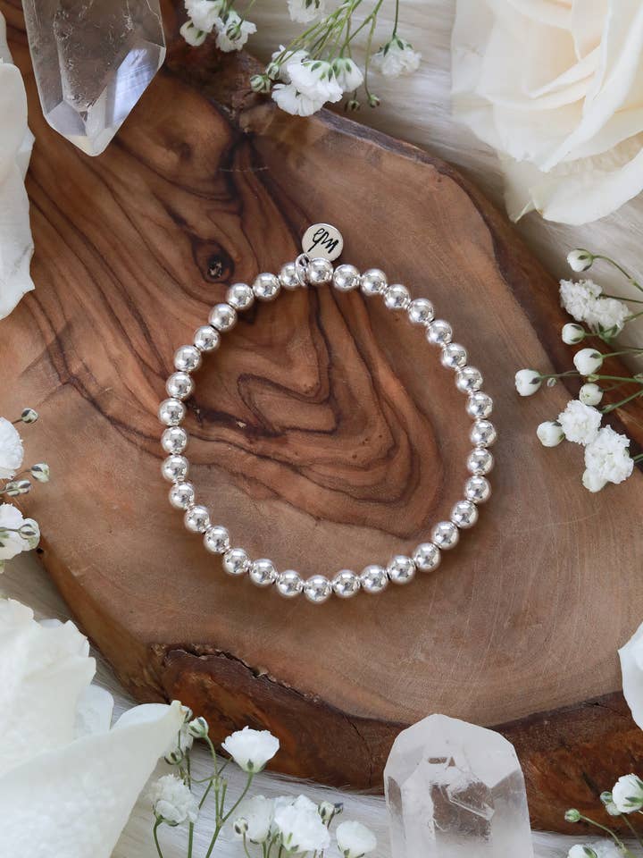 Chunky Golden Beaded Bracelet for wholesale by Malabella Jewels