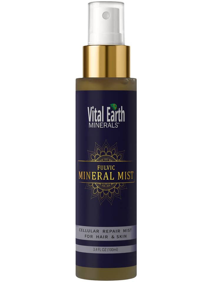Brume Minérale Fulvique 100 ml pour la vente par Vital Earth Minerals