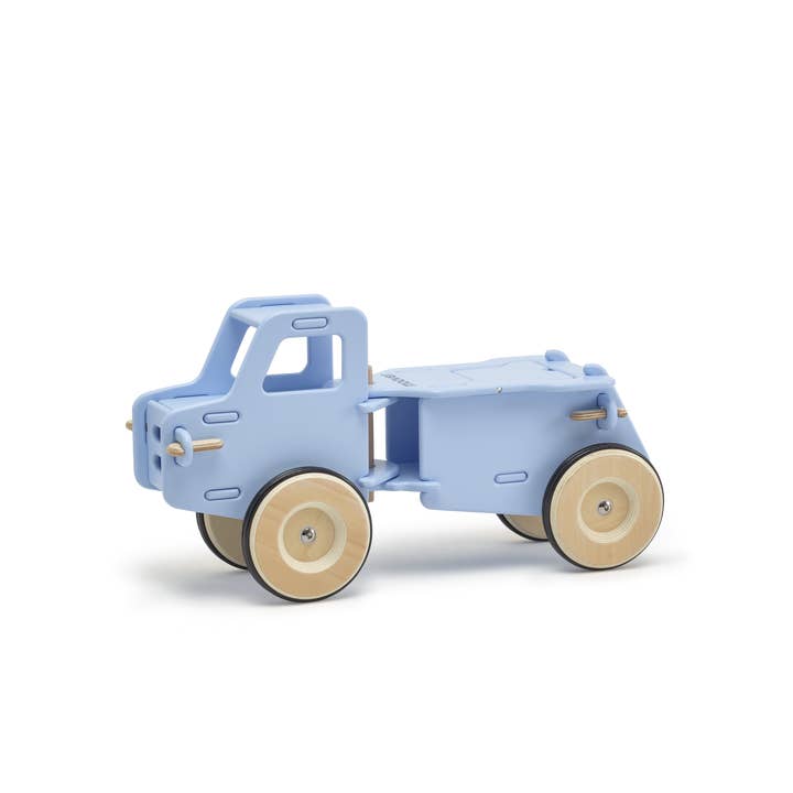 Camion à benne basculante brun + naturel pour la vente par Moover Toys