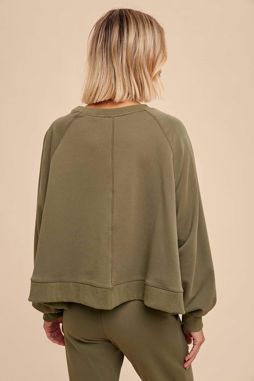 In Loom - Vente Sweat-shirt – femme - SWEAT-SHIRT RAGLAN DÉLAVÉ12