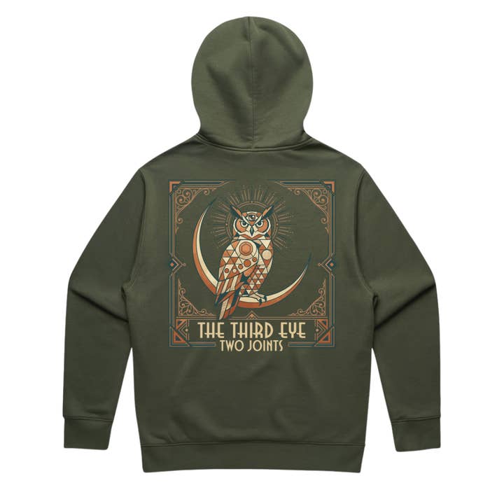 Troisième Œil - Sweat à Capuche Premium pour la vente par Two Joints Surf Co.