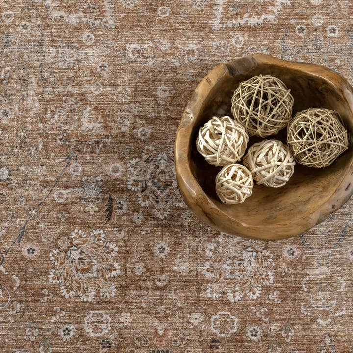 RUGS USA - Wholesale Area Rug - Bayberry Spill Proof Vintage Machine Washable Area Rug25