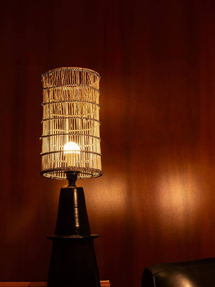 Ceramic Handmade Lamp - Sejnane Pottery for wholesale by MAISON ATLAS