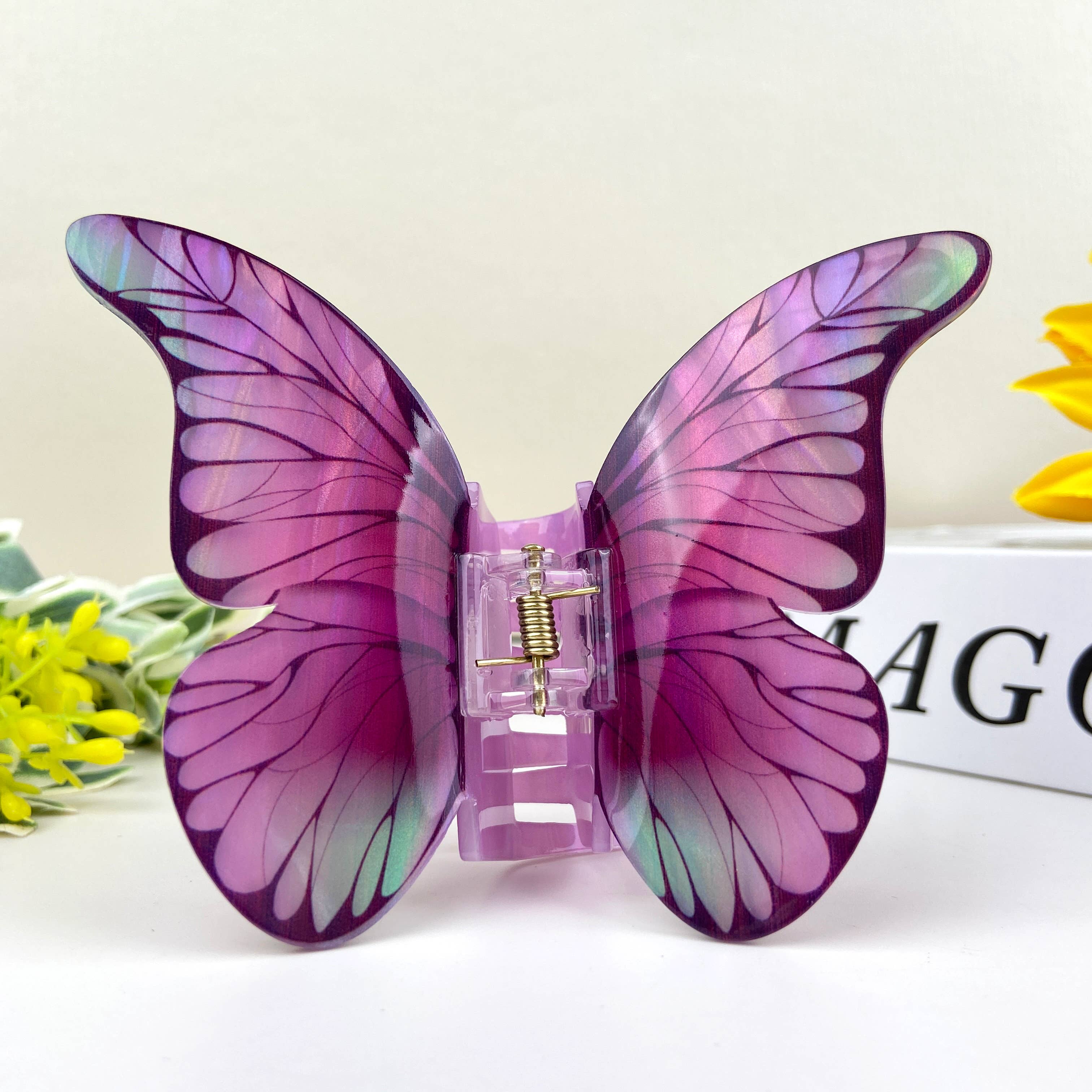 TheDivaSoap - Wholesale Hair Clip - Women's - colorful butterfly hair clips elegant beautiful hair clip9