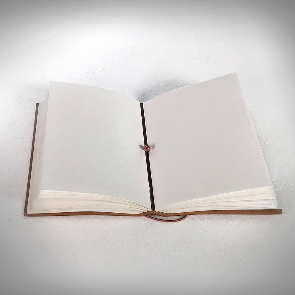 PaperSpree - Wholesale Notebook - Leaf Handcrafted Softcover Leather Notebook3