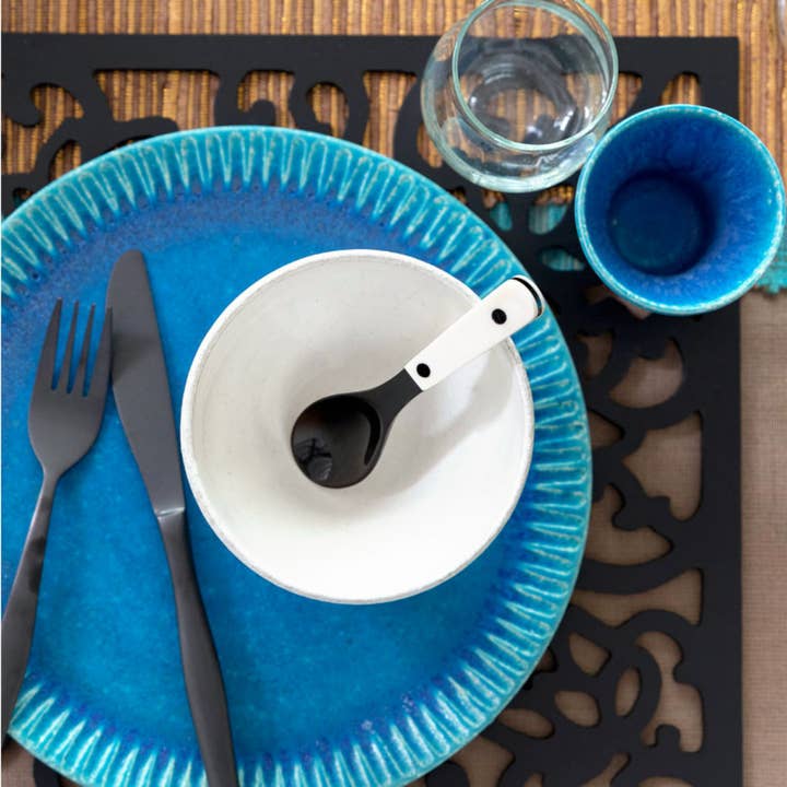 Luala Silk - Wholesale Assorted Cutlery Set - Horn Cutlery Set- Spoon Fork and Butter Knife