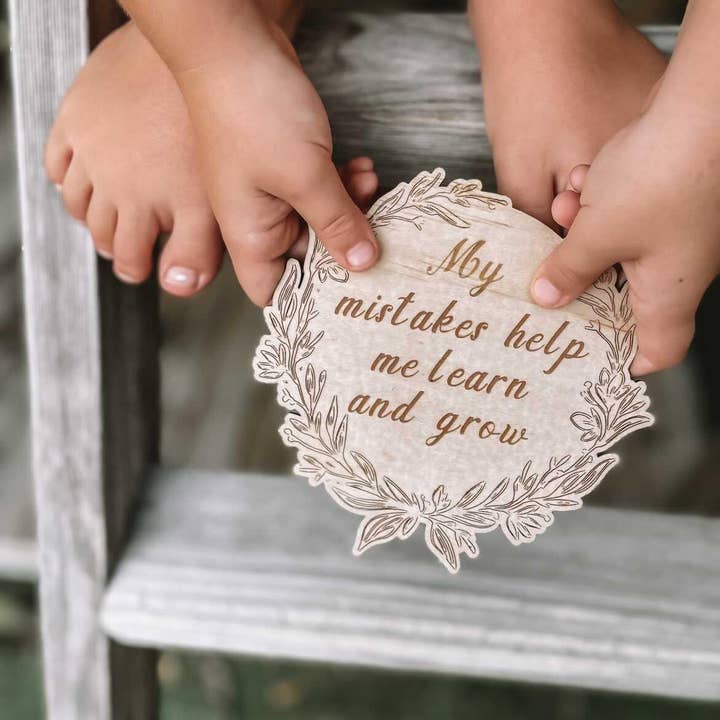 Timber Tots - Wholesale Keepsake coin/token - Affirmation Discs3