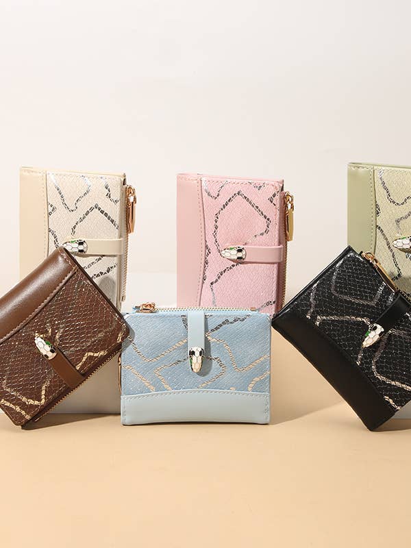 Short Folding Multi Slot Coin Purse for wholesale by Crave by FW