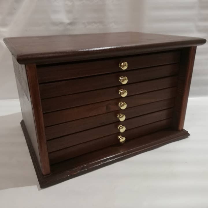 7 Casset real wood mobile coin purse for wholesale by Coins&More