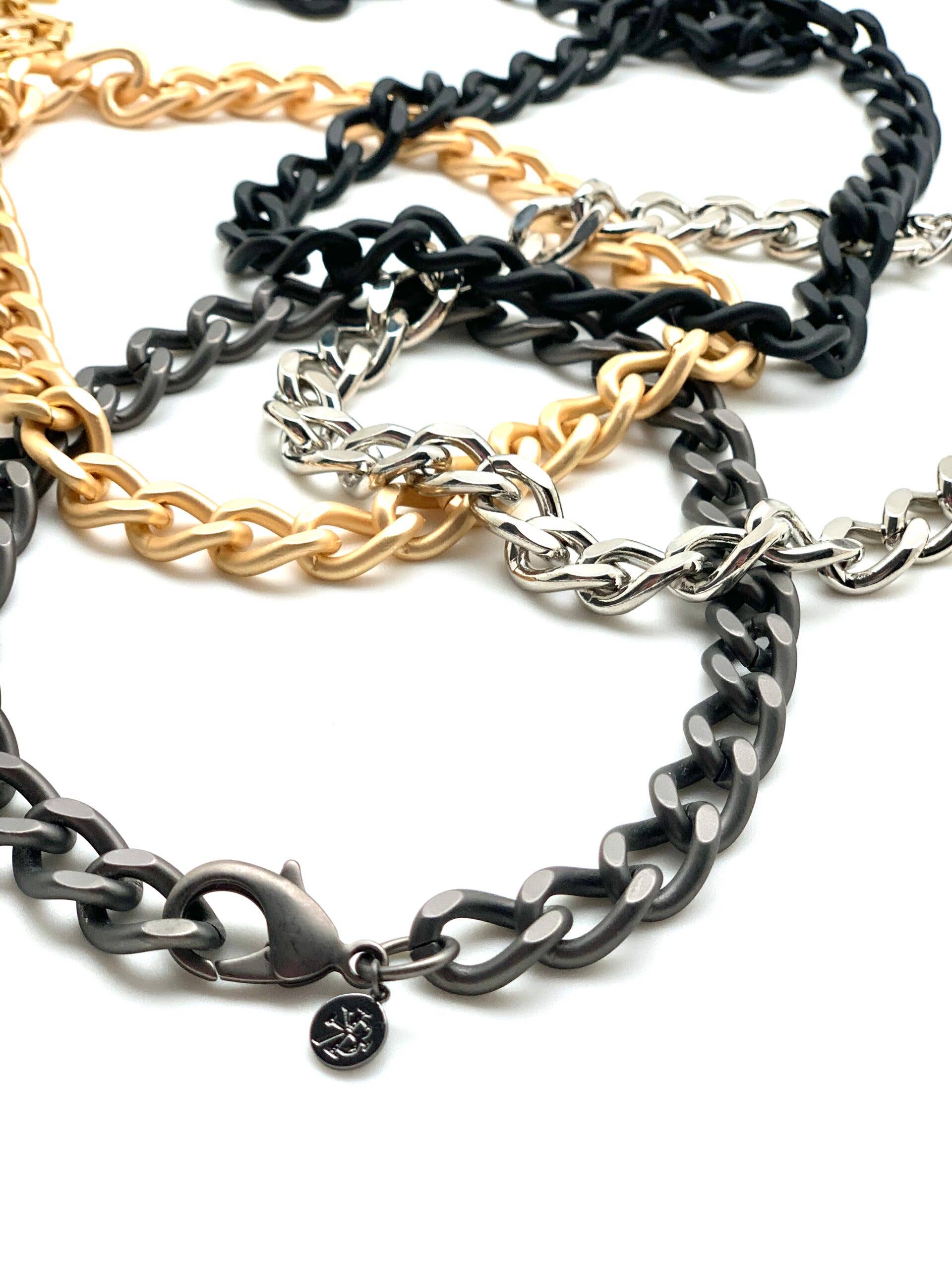 Karli Buxton - Vente Collier maille et chaîne - Chaîne gourmette Xl4